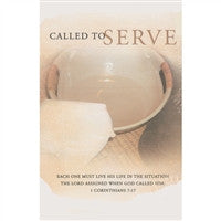 Called To Serve Bulletins (pkg.100). Save 50%.