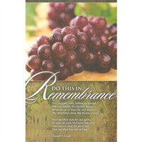 In Remembrance Communion Bulletins (pkg.100). Save 50%.