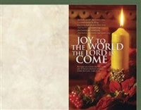 Joy To The World Christmas Bulletins (pkg.100). Save 50%