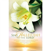 Sing Hallelujah Bulletins (pkg.100). Save 50%.
