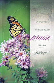 Pkg./100 Praise The Lord Spanish Bulletins. Save 50%.