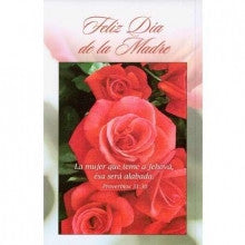 Spanish Happy Mother's Day Bulletins (pkg.100). Save 50%.