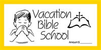 Concordia Dollar/Check Size VBS Offering Envelope. Pack of 100