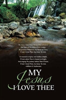 My Jesus I Love Thee Bulletins (pkg.100).  Save 50%.