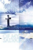 Pkg./100. Bulletin-Rock Of My Salvation-Legal Size. Save 50%.