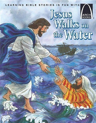 Arch Books by Concordia Publishing. SAVE 50% - Jesus Walks on the Water
