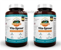 2 Bottles Maximum Living Vita-Sprout. 240 Capsules total. FREE SHIPPING