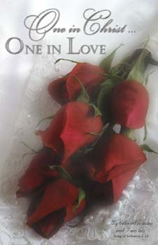 Pkg./100 One in Christ Bulletins. Save 50%.