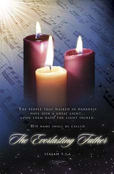 The Everlasting Father Bulletins. Large (8 1/2"x14"). Pkg./100. Save 50%.